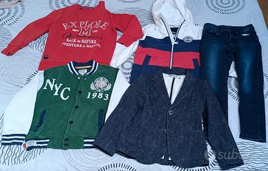 Lotto 5 capi abbigliamento  4/6 anni
