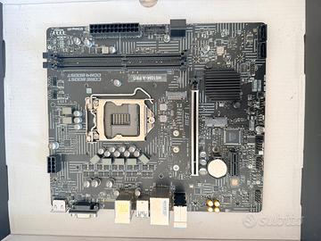 Scheda madre msi h510m-a pro lga1200 ddr4 con  I/O