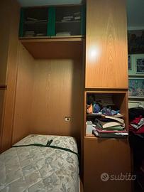 Mobile letto a scomparsa 