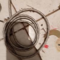 Tre violina , corda per porta stufa a pellet.