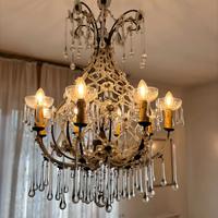 Lampadario in cristallo Maria Teresa