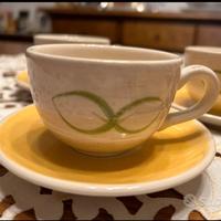 Tazzine caffè Thun con piattino collezione Cascina