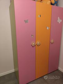 CAMERETTA BIMBA (ARMADIO E CASSETTIERA)
