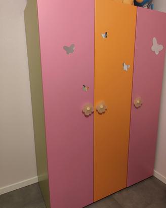 CAMERETTA BIMBA (ARMADIO E CASSETTIERA)