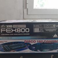 Dmx 512 dj multi effetto voce fex800