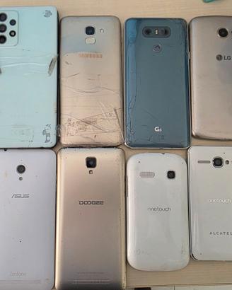 smartphone vari modelli non funzionanti