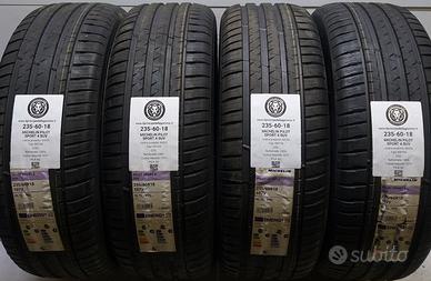 4 GOMME 235 60 18 MICHELIN A60205