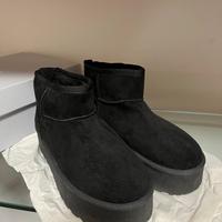 Stivaletti Platform neri 38