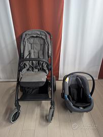 Trio CYBEX balios s + ovetto+ adattatore 