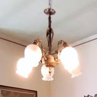 Lampadario a cinque bulbi - BRA