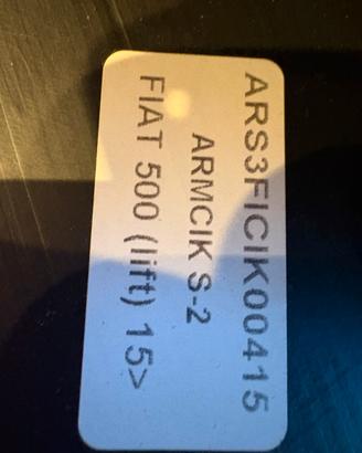 Bracciolo centrale ecopelle FIAT 500 L