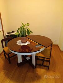 Tavolo rotondo estensibile