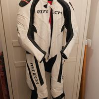 tuta pelle moto uomo intera tg 52 Mtech 