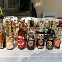 Collezione bottigliette mignon liquori