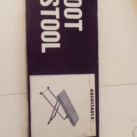 Poggia piede per chitarrista