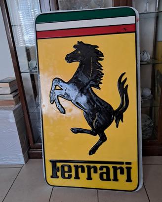FERRARI # INSEGNA ANNI 70  65X115 O