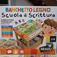 Banchetto Legno Headu Scuola di scrittura