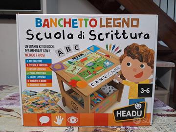 Banchetto Legno Headu Scuola di scrittura