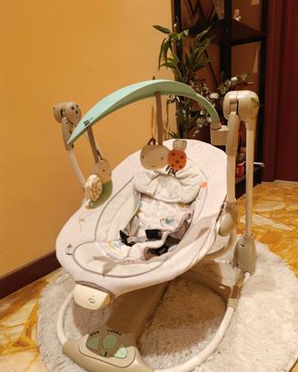 Sdraietta neonato Ingenuity con musica e movimento
