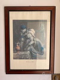 Stampa incorniciata  l'opera "The Flemish Mother"
