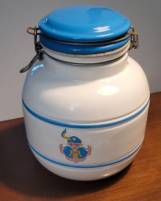 COLUSSI PERUGIA Biscottiera Ceramica Vintage