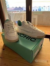 Scarpe Panchic sneaker  in pelle bianca