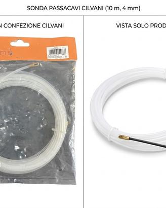 Sonda Passacavi Nylon 10m Ø 4mm Cilvani.