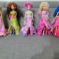 Bambola Candy Candy e 5 Winx 2006 Cammina Davvero 