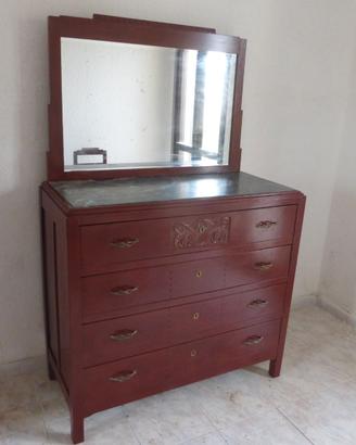 comò artigianato sardo epoca '800