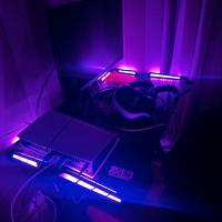 Play5 digital slim 1tb+poltrona+tavolo+monitor