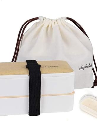 Porta Pranzo Premium Bento Lunch Box schiscetta