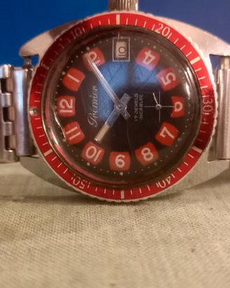 OROLOGIO VINTAGE PREMIER DIVER CARICA MANUALE 