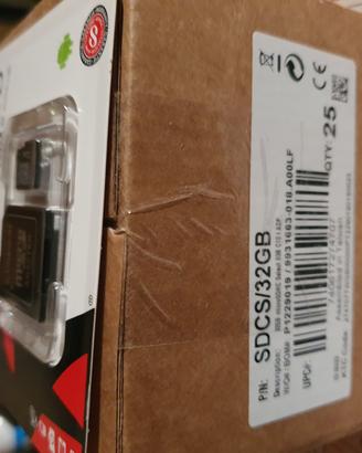 KINGSTON Micro SD CON ADATTATORE 16 GB. 32 GB