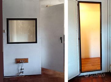Cabina insonorizzata per audio