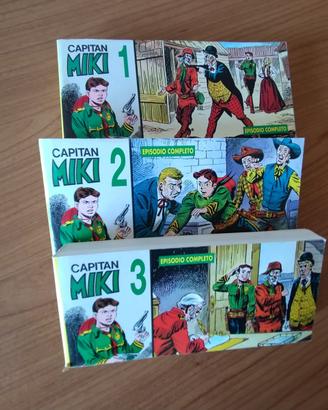 Capitan Miki raccolti a 1/3 ristampa anastatica