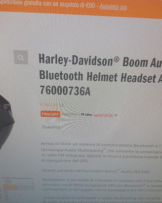 interfono bluetooth Harley Davidson 