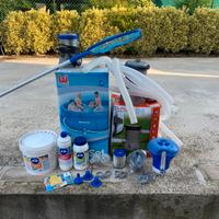 Piscina Bestway mod. 57109 + accessori + prodotti