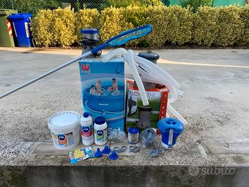 Piscina Bestway mod. 57109 + accessori + prodotti