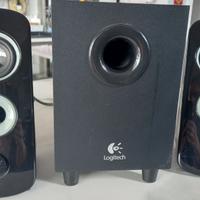 Speaker System Logitec Z 323 . Con due altoparlant