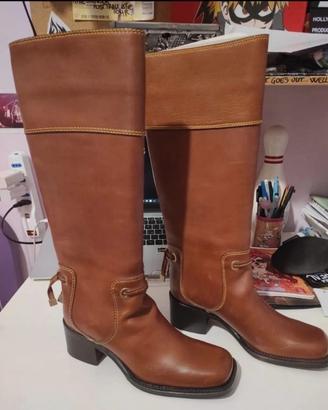 Stivali da donna in pelle “Louis Vuitton”