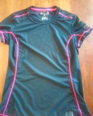 Maglietta Millet Tg. M, nero da donna
