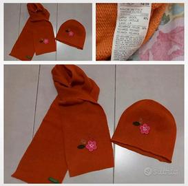 Set Sciarpa cappello scarf Berretto benetton bimba