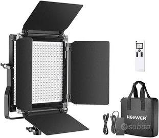 Lampada Neewer set fotografico con telecomando