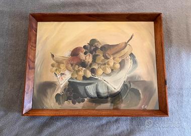 Natura morta con frutta, firmata “C.G.”