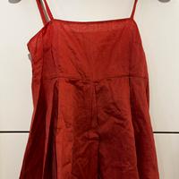 Top  svasato marca L’autre Chose  color mattone