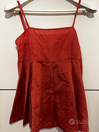 Top  svasato marca L’autre Chose  color mattone