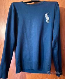 Maglione blu Ralph lauren