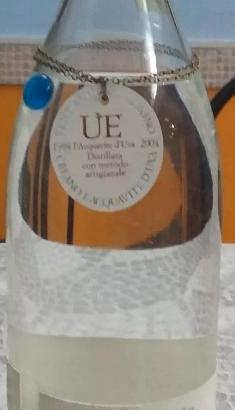 Bottiglia di grappa Nonino