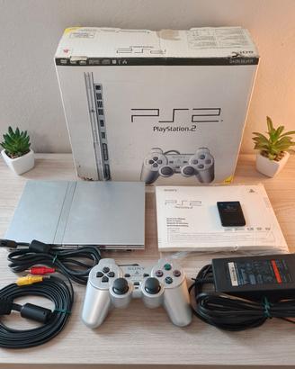 Sony PlayStation 2 Slim (SCPH-90000) – Console NTSC Pulita E Testata – Funzionante