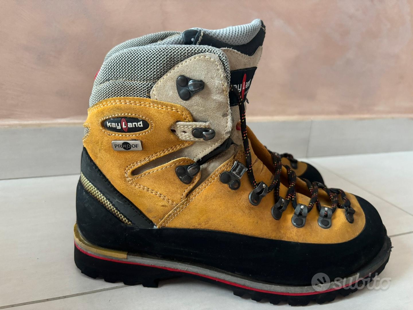 Kayland Event Scarponi Montagna Vintage Trekking Globo Scarpe
